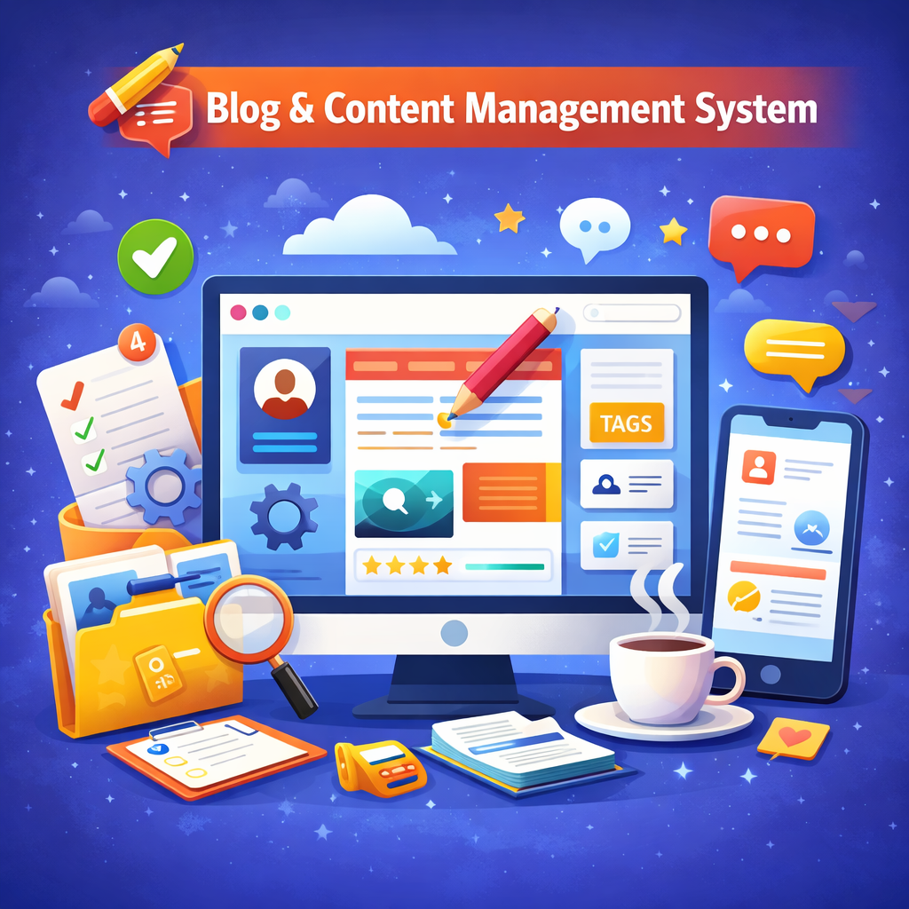 Blog & Content Management System